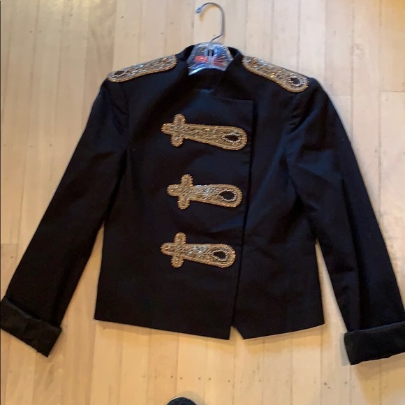 Alice + Olivia Jackets & Blazers - Alice and Olivia Beaded Band Jacket XS